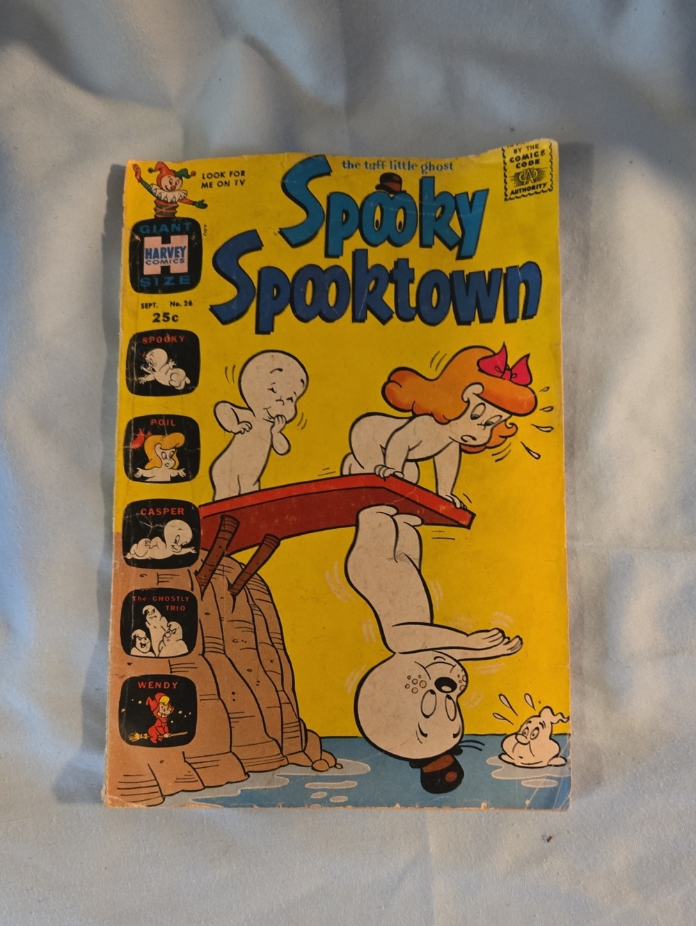 Spooky Spooktown Vintage Comic Book